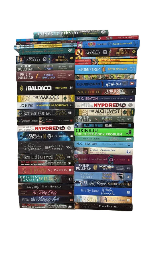 JOBLOT NUMBER 118: 45 Fiction/Children's Mix Books Collection - Paperback - I 22 Books2Door