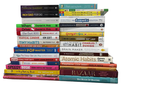 JOBLOT NUMBER 121: 30 Mixed Books Collection - Paperback - I 22 Books2Door