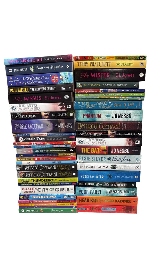 JOBLOT NUMBER 89: 45 Fiction/Children's Mix Books Collection - Paperback - I 22 Books2Door