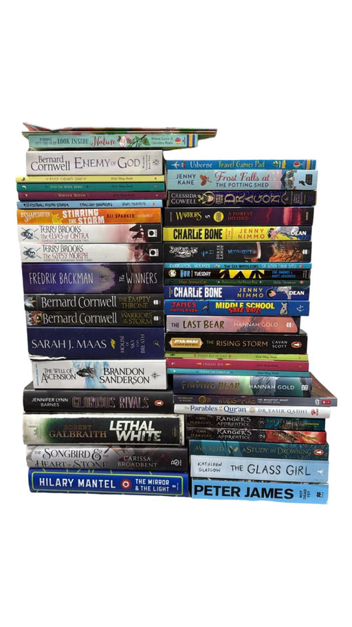 JOBLOT NUMBER 90: 40 Fiction/Children's Mix Books Collection - Paperback - I 22 Books2Door