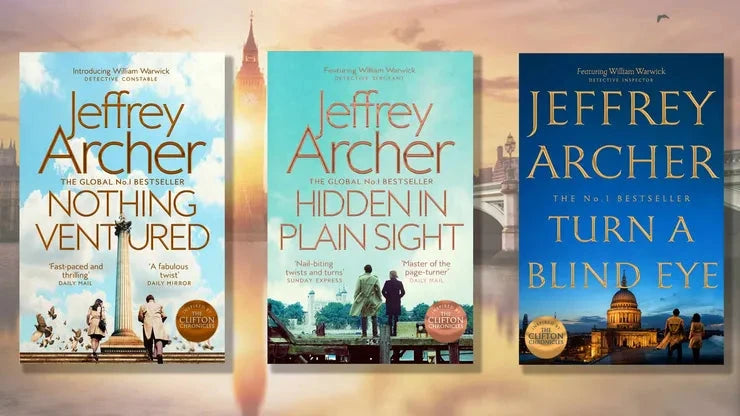 William Warwick Thriller Novels By Jeffrey Archer: 3 Books Collection Set - Fiction - Paperback Fiction Scholastic
