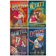 Lucky River Ranch Series by Jessica Peterson 4 Books Collection Set - Fiction - Paperback Fiction Hachette