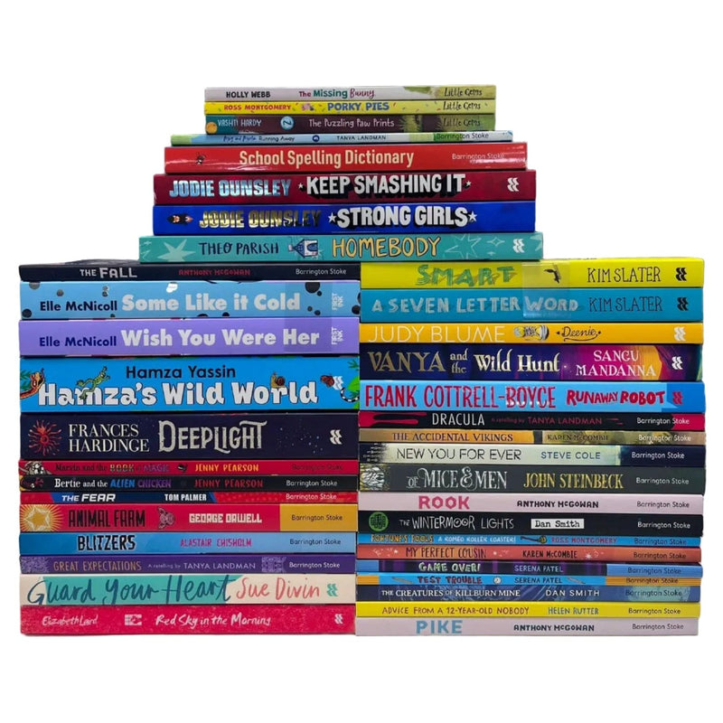 JOBLOT NUMBER 1: 38 Mixed Books Collection - Paperback - T O Books2Door