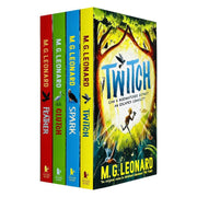 The Twitchers Series by M. G. Leonard: 4 Books Collection Set - Ages 8-13 - Paperback 9-14 Walker Books Ltd
