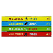 The Twitchers Series by M. G. Leonard: 4 Books Collection Set - Ages 8-13 - Paperback 9-14 Walker Books Ltd