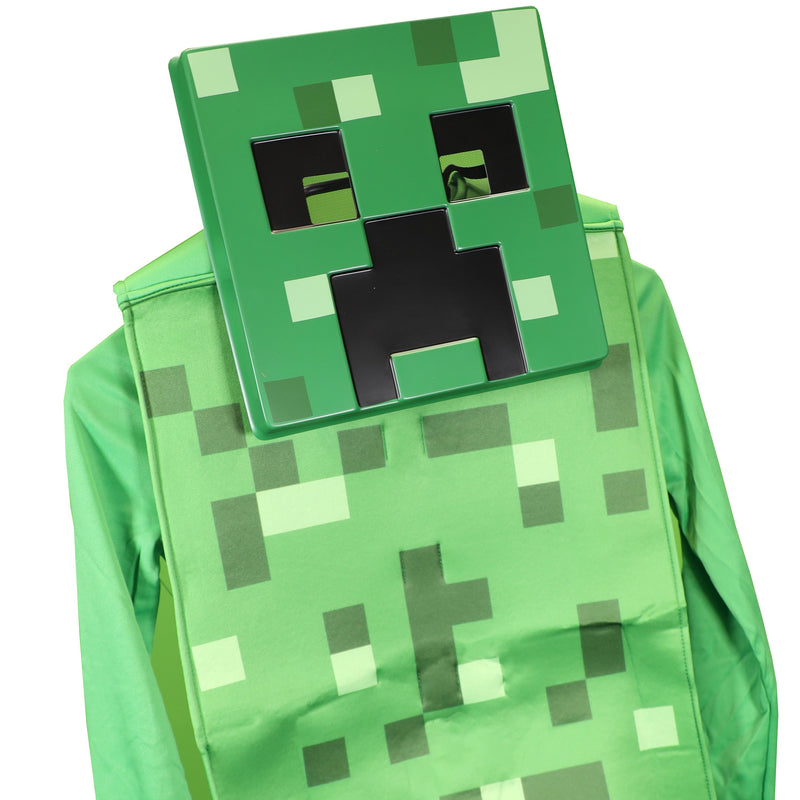 Disguise Minecraft Creeper Costume for Kids, Official Minecraft Product, Pixel Detailing, Includes Creeper Block Body and Creeper Headpiece 3-5 Disguise