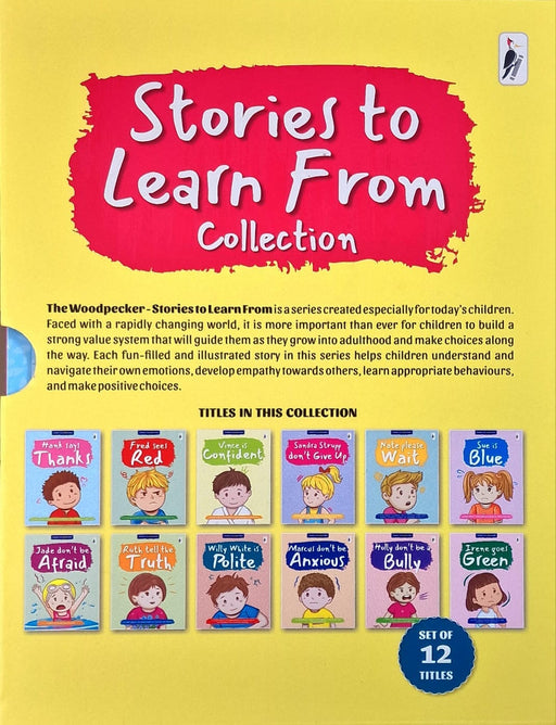 Stories to Learn From 12 Books Collection Set - Ages 5-7 - Paperback 5-7 Woodpecker Books Publishing