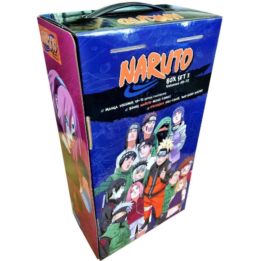 NARUTO 英語版 ボックスセット3 (巻数49-72) Naruto Box Set 3: Volumes 49-72 with Premium: Volume 3
