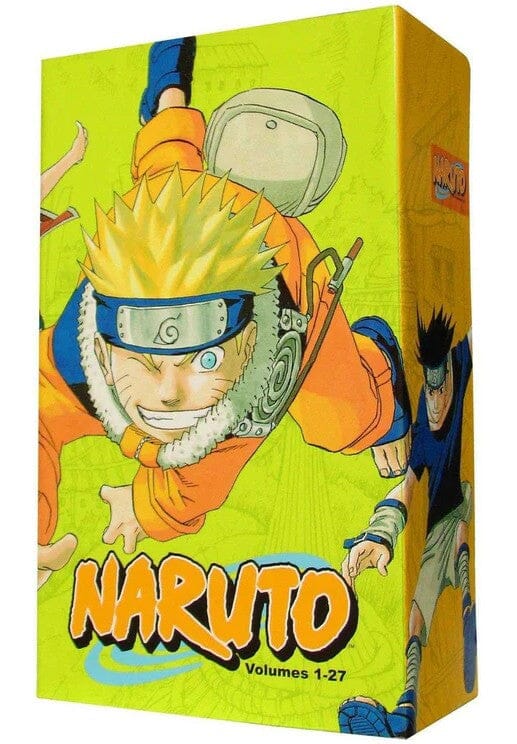 英語版　ナルト　NARUTO　27冊セット Naruto Vol. 1-27 By Masashi Kishimoto 27 Books collection Box Set