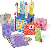Numberblocks MathLink Cubes Activity Set Heroes with Zeroes - Ages 3+ - Educational Toy 3-5 Learning Resources