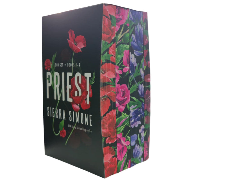 Priest Series by Sierra Simone 4 Books Collection Slipcase Set - Fiction - Paperback (Sprayed Edges) Fiction Sourcebooks