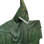 Smiffys Pterodactyl Dinosaur Costume, Green with Hooded Jumpsuit & Attached Wings, Children's Animal Fancy Dress, Animal Dress Up Costumes 3-5 Smiffys