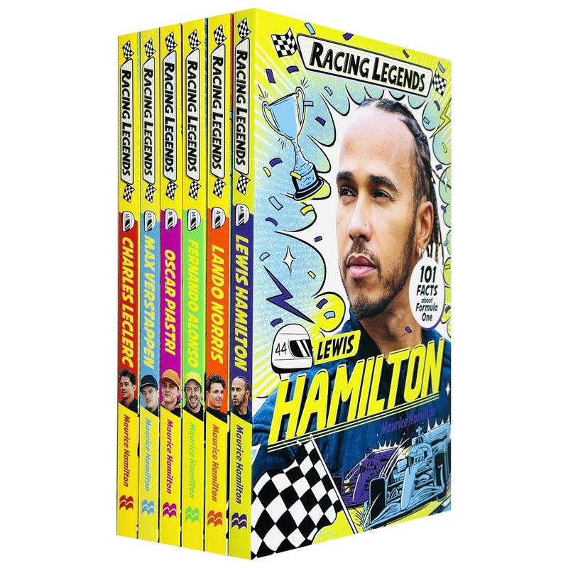 Racing Legends: 101 Facts about Formula One By Maurice Hamilton 6 Books Collection Set - Ages 7-9 - Paperback 7-9 Pan Macmillan