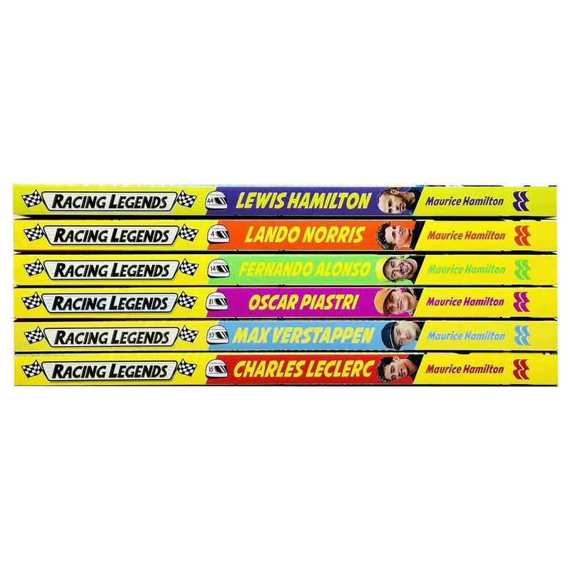 Racing Legends: 101 Facts about Formula One By Maurice Hamilton 6 Books Collection Set - Ages 7-9 - Paperback 7-9 Pan Macmillan