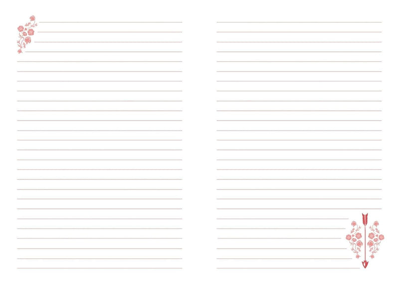 Reckless Journal (The Powerless Trilogy By Lauren Roberts) 240 Ruled Pages, Archival Paper, Metal Corners, Velvet Ribbon & Sprayed Edges - Hardcover Non-Fiction Insight Editions