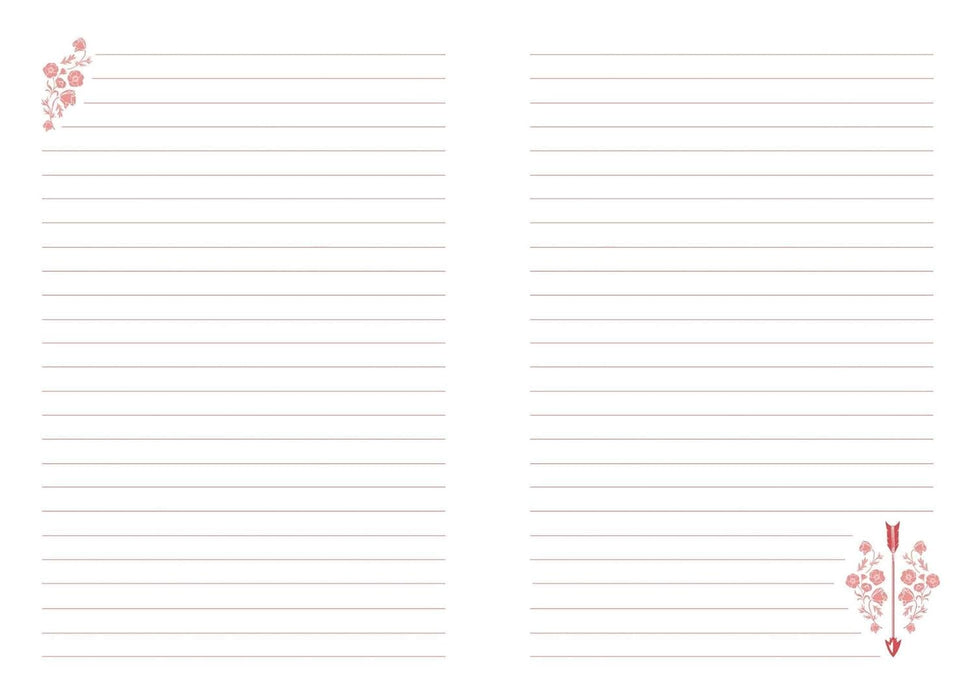 Reckless Journal (The Powerless Trilogy By Lauren Roberts) 240 Ruled Pages, Archival Paper, Metal Corners, Velvet Ribbon & Sprayed Edges - Hardcover Non-Fiction Insight Editions