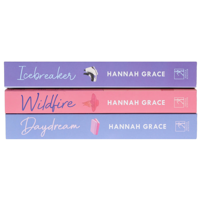 The Maple Hills Series By Hannah Grace (Icebreaker, Wildfire & Daydream) 3 Books Collection Set - Fiction - Paperback Fiction Simon & Schuster