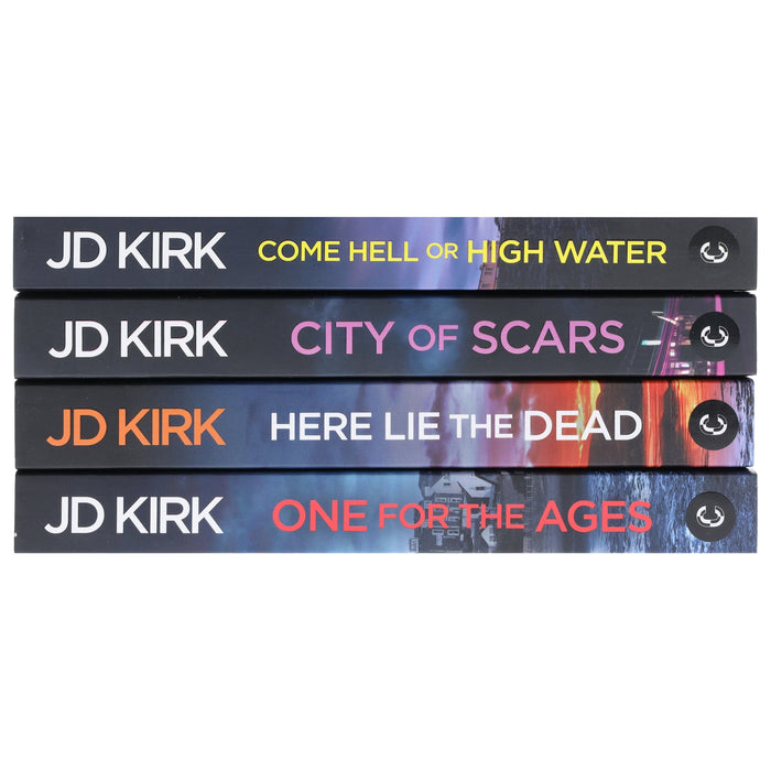 DCI Logan Crime Thrillers (Book 13-16) by JD Kirk 4 Books Collection Set - Fiction - Paperback Fiction Zertex Crime