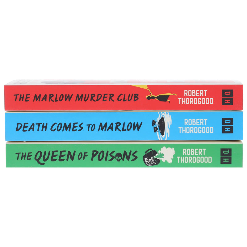 The Marlow Murder Club Mysteries By Robert Thorogood 3 Books Collection Set - Fiction - Paperback Fiction HarperCollins Publishers