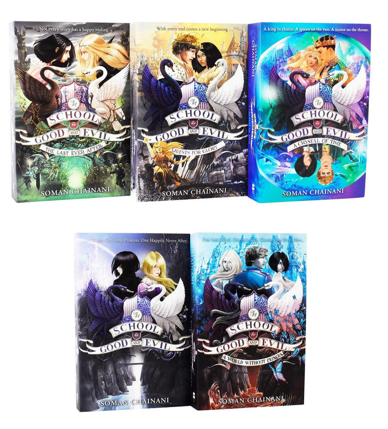 The School for Good and Evil Series by Soman Chainani 5 Books Collection Set - Age 8+ - Paperback 9-14 HarperCollins Publishers
