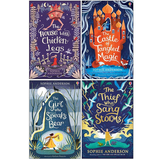 The House with Chicken Legs By Sophie Anderson 4 Books Collection Set - Age 8-12 - Paperback 9-14 Usborne Publishing Ltd