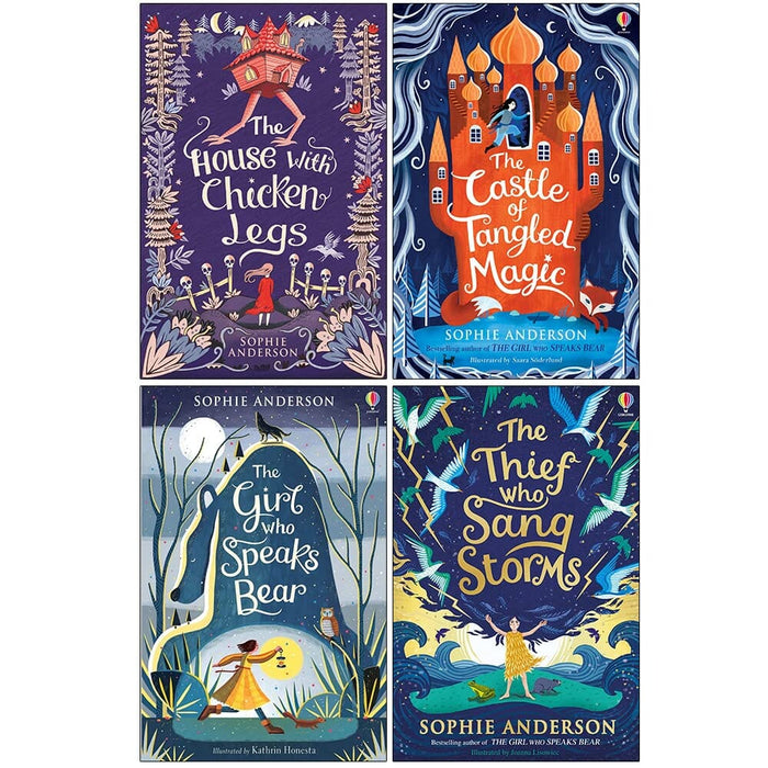 The House with Chicken Legs By Sophie Anderson 4 Books Collection Set - Age 8-12 - Paperback 9-14 Usborne Publishing Ltd
