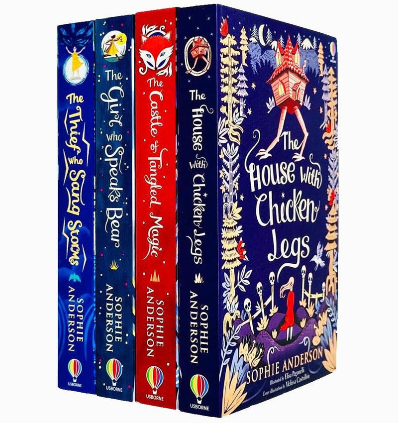 The House with Chicken Legs By Sophie Anderson 4 Books Collection Set - Age 8-12 - Paperback 9-14 Usborne Publishing Ltd