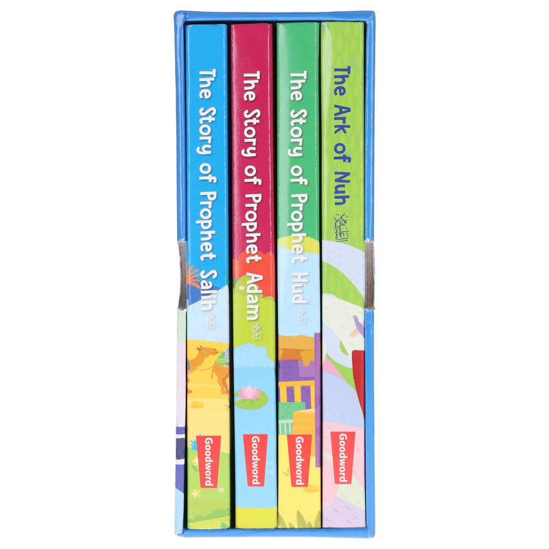 Quran Stories Little Library (Vol. 1) By Saniyasnain Khan 4 Books Collection Box Set - Ages 0-5 - Board Book 0-5 Good Word Books
