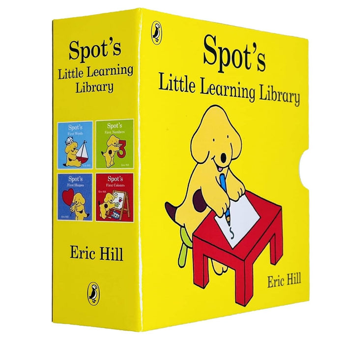 Spot's Little Learning Library by Eric Hill 4 Books Collection Box Set - Ages 2+ - Board Book 3-5 Penguin Random House