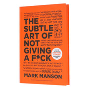 The Subtle Art of Not Giving a by Mark Manson - Non-Fiction - Hardback Non-Fiction HarperCollins Publishers