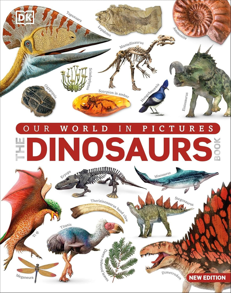 Our World in Pictures: The Dinosaurs Book by DK - Ages 9-12 - Hardback Non-Fiction DK