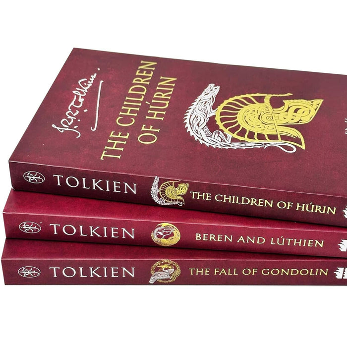 The First Age of Middle-earth by J.R.R. Tolkien 3 Books Collection Set - Fiction - Paperback Fiction HarperCollins Publishers