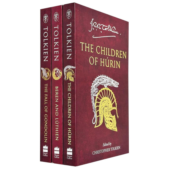 The First Age of Middle-earth by J.R.R. Tolkien 3 Books Collection Set - Fiction - Paperback Fiction HarperCollins Publishers