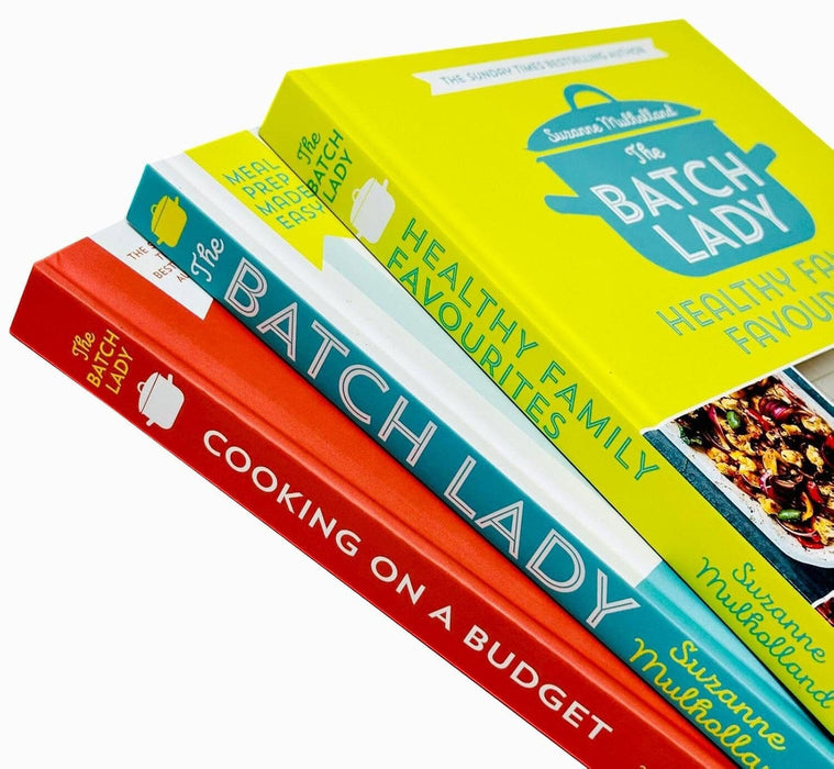 The Batch Lady Collection (The Batch Lady, Cooking on a Budget & Healthy Family Favourites) by Suzanne Mulholland 3 Books Set - Non Fiction - Hardback Non-Fiction Hachette