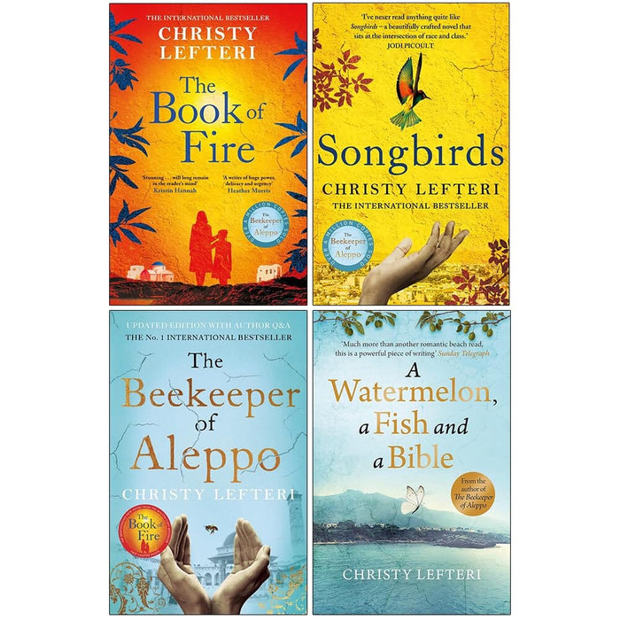 The Beekeeper of Aleppo by Christy Lefteri 4 Books Collection Set - Fiction - Paperback Fiction Hachette