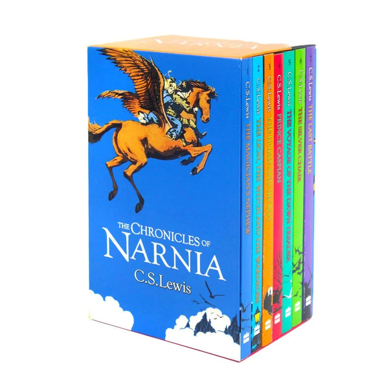 The Chronicles of Narnia 7 Books By C.S. Lewis - Ages 7-9 - Paperback - I 24 B2D DEALS HarperCollins Publishers