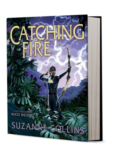 The Hunger Games (Illustrated Edition) by Suzanne Collins 2 Books Collection Set - Ages 12+ - Hardback Young Adult Scholastic