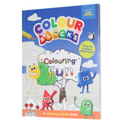 Colourblocks Colouring Fun: A Colouring Activity Book: Time for a colour adventure! - Ages 3-6 - Paperback 3-5 Sweet Cherry Publishing