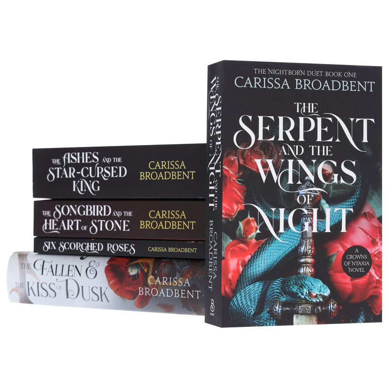 Crowns of Nyaxia Series By Carissa Broadbent 5 Books Collection Set - Fiction - Paperback/Hardback Fiction Macmillan