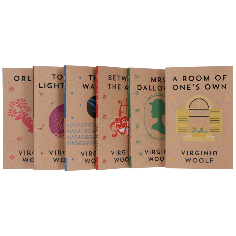The Virginia Woolf Collection 6 Books Box Set - Fiction - Paperback Fiction Fox Eye Publishing