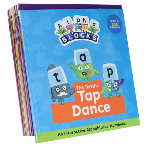 Alphablocks Read Together: Interactive 10 Picture Books Collection Set - Ages 3-5 - Paperback 3-5 Sweet Cherry Publishing