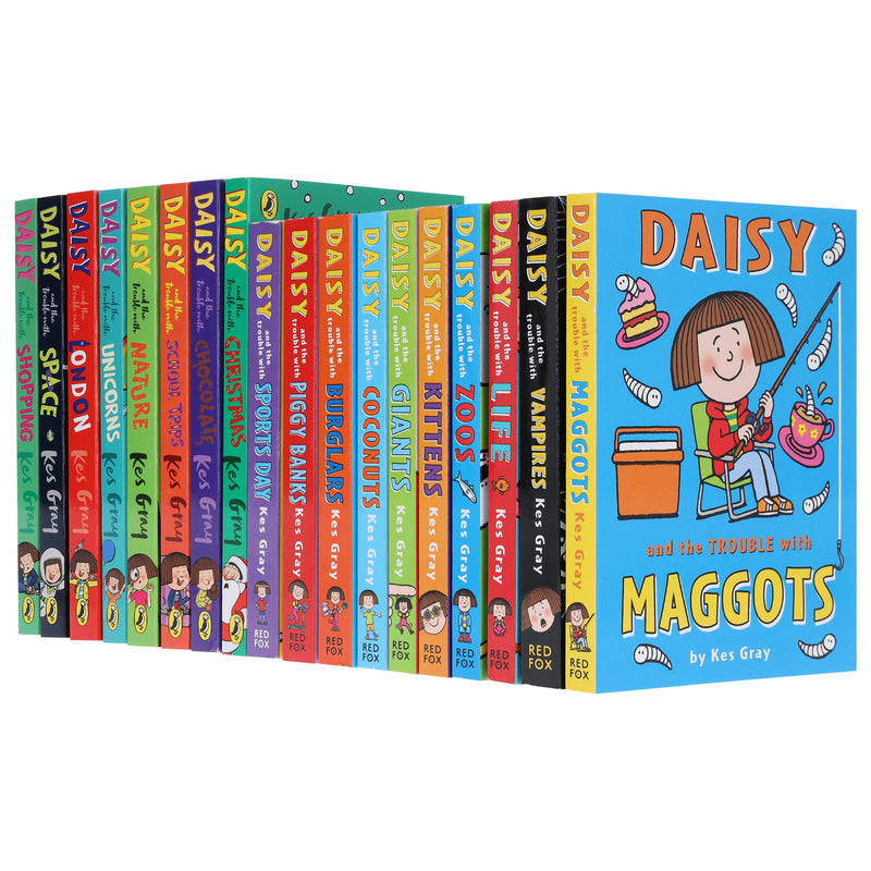 Daisy and the Trouble Collection by Kes Gray Illustrated 18 Books Set - Ages 5+ - Paperback 5-7 Penguin Random House