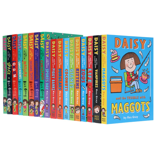 Daisy and the Trouble Collection by Kes Gray Illustrated 18 Books Set - Ages 5+ - Paperback 5-7 Penguin Random House