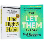 The Let Them Theory & The High 5 Habit by Mel & Sawyer Robbins 2 Books Collection Set - Non Fiction - Paperback/Hardback Non-Fiction Hay House UK Ltd