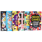 Clever Kids Brain Games By Gareth Moore & Chris Dickason 6 Books Collection Set - Ages 6-12 - Paperback 7-9 Buster Books