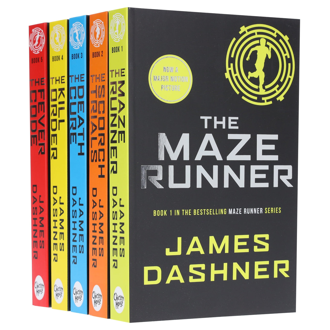 The Maze Runner Series By James Dashner 5 Books Collection Set - Ages 11+ - Paperback Young Adult Scholastic