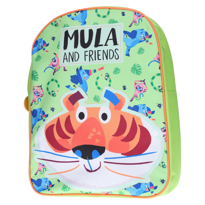 Mula and Friends: Children's Nursery School & Picnic Adventure Green Back Pack - Ages 3+ 0-5 Sweet Cherry Publishing