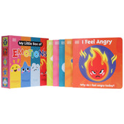 First Emotions: My Little Box of Emotions (Happy, Sad, Angry & Proud) 5 Books Collection Box Set - Ages 0-5 - Board Book 0-5 DK