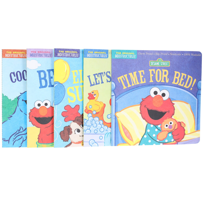 Indestructibles: Sesame Street: by Amy Pixton 5 Picture Books Collection Set - Ages 2-5 Years - Paperback 0-5 Hachette