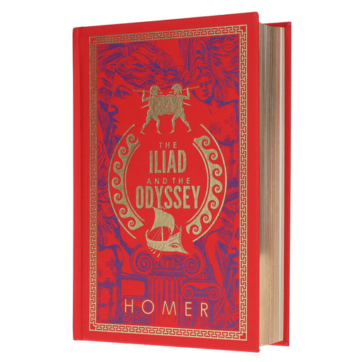 The Iliad and The Odyssey (Leather-bound) by Homer - Fiction - Paperback Fiction Wilco Books